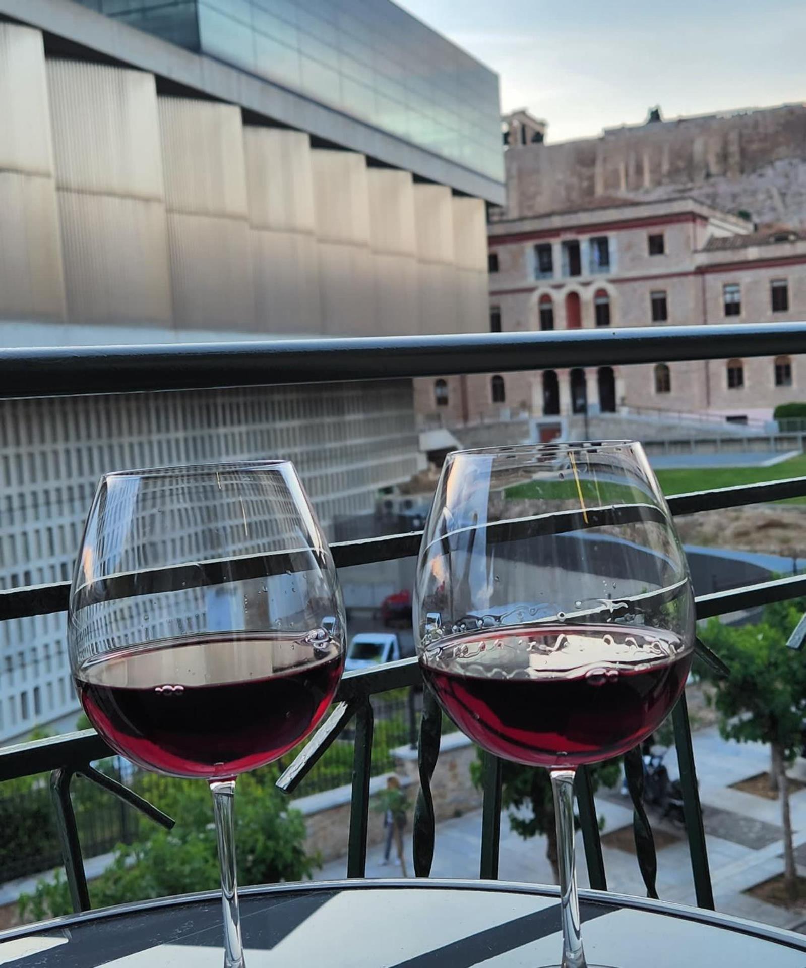 Acropolis View Modern Deluxe Suite With Balcony Athena Bagian luar foto