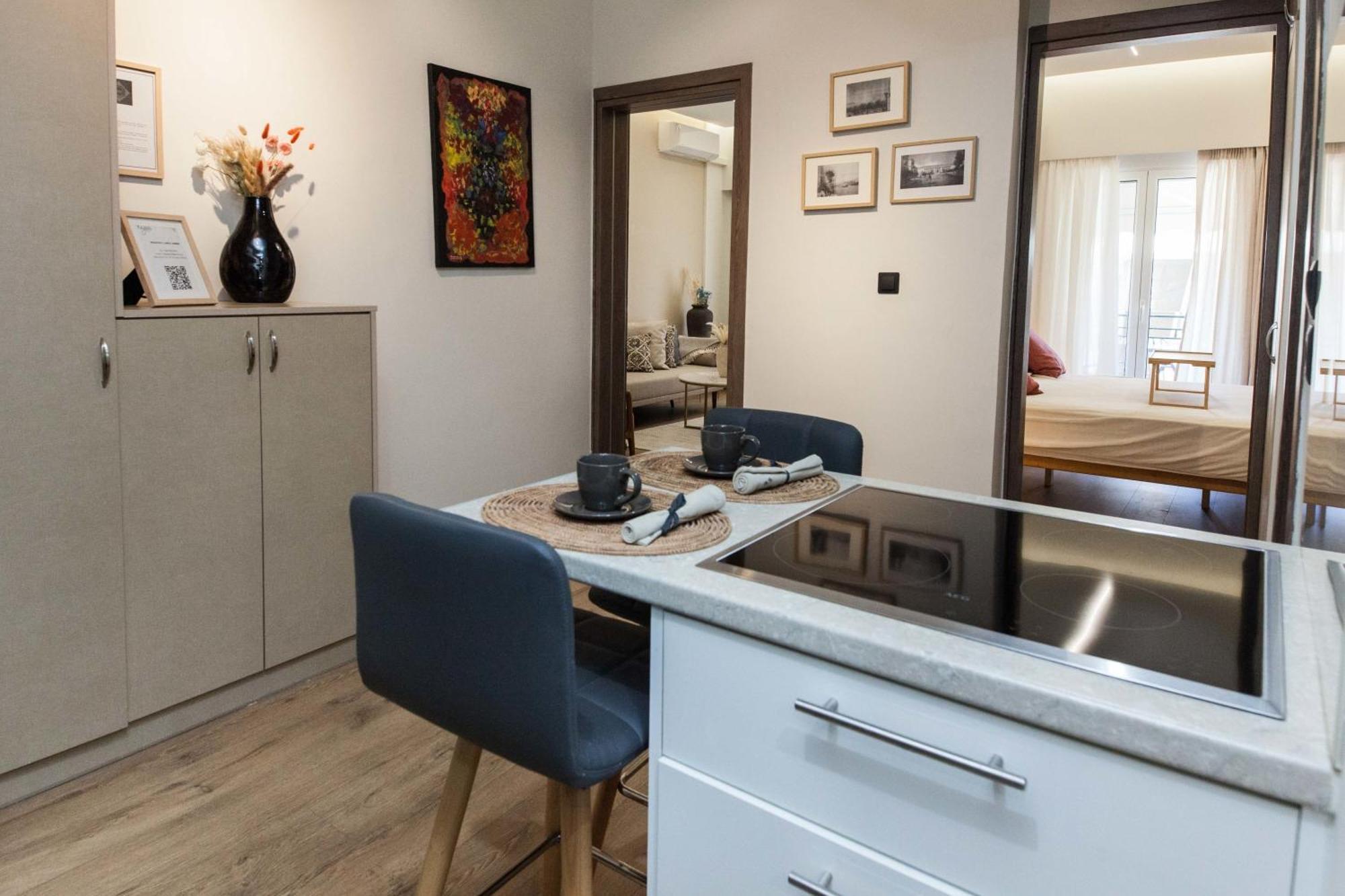 Acropolis View Modern Deluxe Suite With Balcony Athena Bagian luar foto