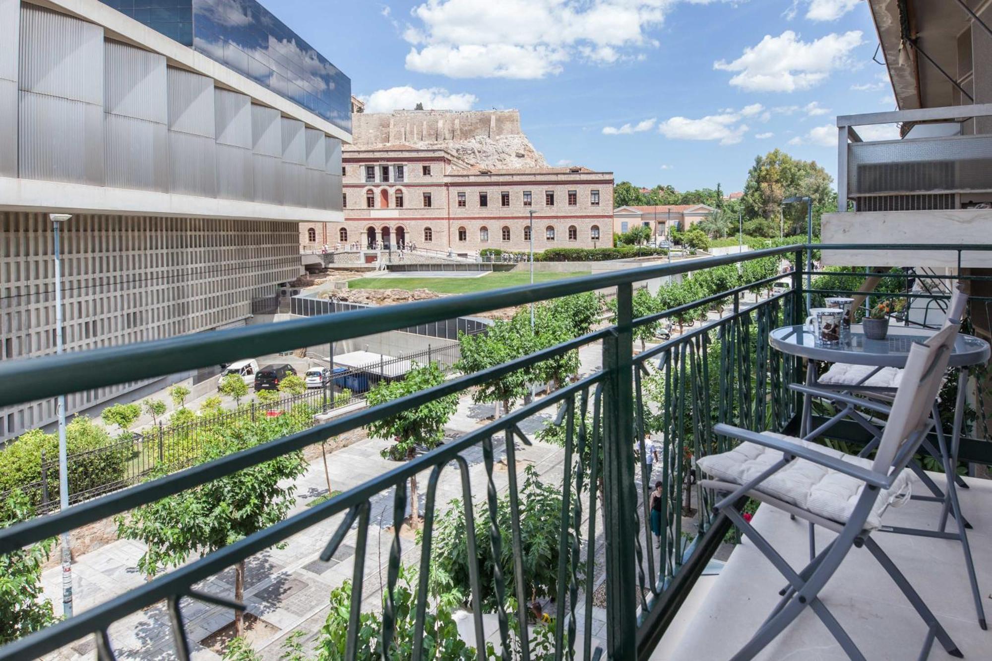 Acropolis View Modern Deluxe Suite With Balcony Athena Bagian luar foto